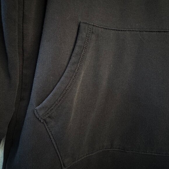 ROCKETS OF AWESOME Sweatshirt Hoodie Dress Girls 7 Black Purple Leopard - Picture 5 of 7